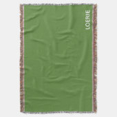 Lounge grüne Farbe Decke (Vorderseite Vertikal)