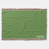 Lounge grüne Farbe Decke (Vorderseite)