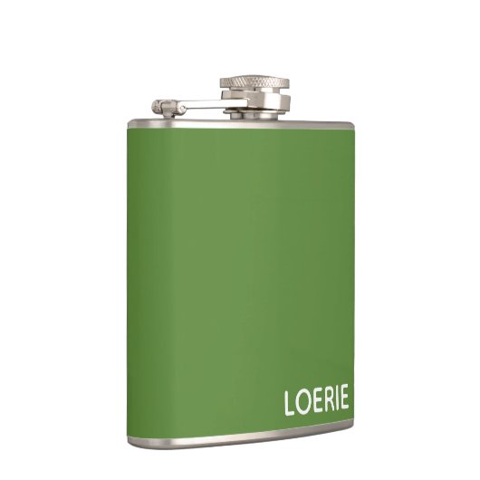 Lounge grüne Farbe Flachmann (Rechts)