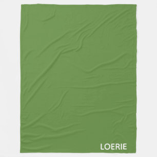 Lounge grüne Farbe Fleecedecke