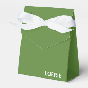 Lounge grüne Farbe Geschenkschachtel