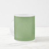 Lounge grüne Farbe Mattglastasse (Vorderseite Links)