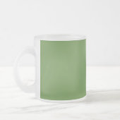 Lounge grüne Farbe Mattglastasse (Links)