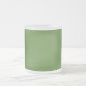 Lounge grüne Farbe Mattglastasse (Mittel)