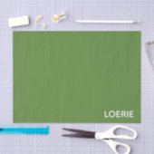Lounge grüne Farbe Seidenpapier (Handwerk)