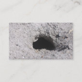 Lounge im Sand Visitenkarten Visitenkarte (Rückseite)