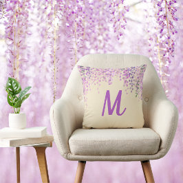 Lounge Lila Abstrakte Wisteria Locarno Kissen