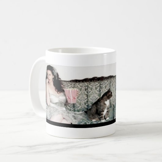 Lounge Mug der Dame Kaffeetasse (Vorderseite Links)