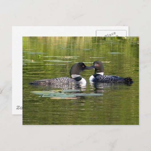 Lounge Postkarte (Vorne/Hinten)