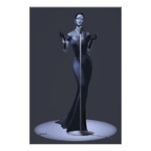 Lounge Singer Poster Print (Vorne)