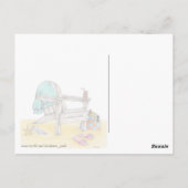 Lounge-Stühle - Postkarte (Rückseite)