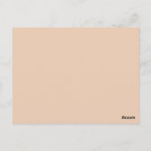 Lounge um die Postkarte herum (Rückseite)