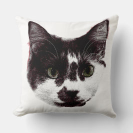 Lounge with Attitude | Ink Cat Kissen