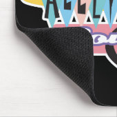 Lounge-Zeichen der Retroallee Mousepad (Ecke)