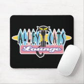 Lounge-Zeichen der Retroallee Mousepad (Mit Mouse)
