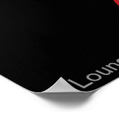 LoungeKat Poster: Devil Girl Poster (Ecke)