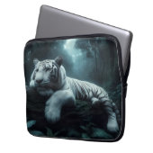 Lounges weißes Bangle Notebook-Sieb Laptopschutzhülle (Vorderseite Links)