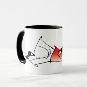 Loungin um Tasse (Vorderseite Links)