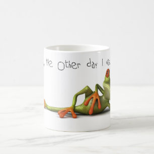Lounging Frosch Kaffeetasse