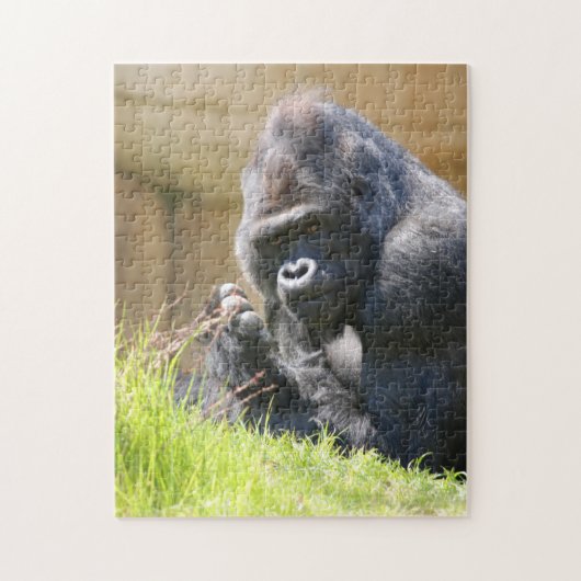 Lounging Gorilla Puzzle (Vertikal)