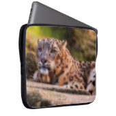 Lounging Leopard Laptopschutzhülle (Vorne Rechts)
