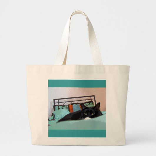 Lounging Lucy CB Jumbo Stoffbeutel (Vorne)