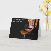 "Lounging Vater"-Karte Karte (Gelbe Blume)