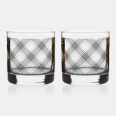 Lounging Westie auf Sofa Whiskyglas (Links)