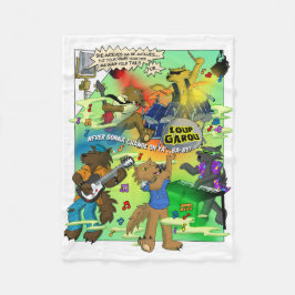 LOUP GAROU Blanket Fleecedecke