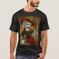 Loup-Garou d'Automne - gotisches Wolf Rokoko-Shirt
