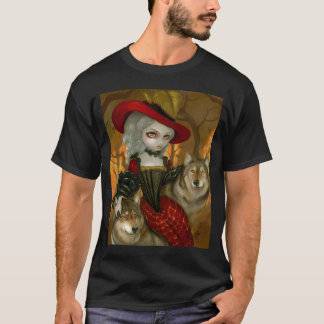 Loup-Garou d'Automne - gotisches Wolf Rokoko-Shirt T-Shirt