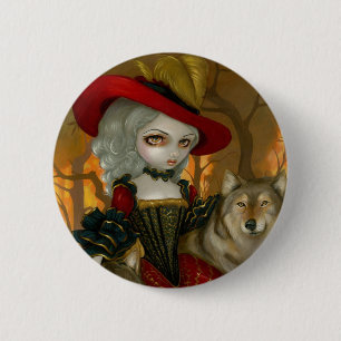 "Loup-Garou:  d'Automne" Knopf Button