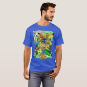 Loup Garou Herren dunkles T-Shirt (Vorne ganz)