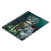 "Loup-Garou: La großes Prêtresse" Notizbuch Notizblock (Linke Seite)