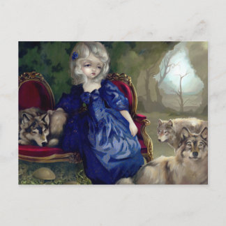 "Loup-Garou: La Tristesse" Postkarte