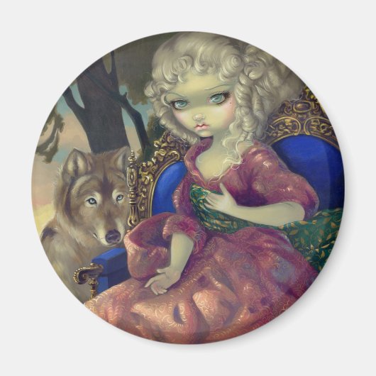 "Loup-Garou: L'Aube" Magnet (Vorne)