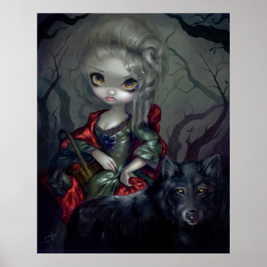 Loup-Garou: Le Petit Chaperon Rouge ART PRINT wolf Poster (Vorne)