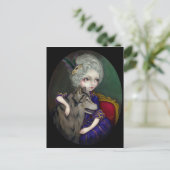 "Loup-Garou: Le Portrait" Postkarte (Stehend Vorderseite)