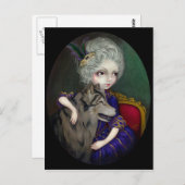 "Loup-Garou: Le Portrait" Postkarte (Vorne/Hinten)