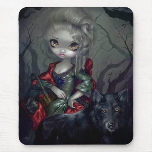"Loup-Garou: Rouge" Mousepad Le Petit Chaperon (Vorne)