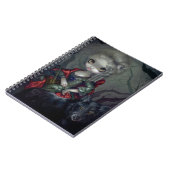 "Loup-Garou:  Rouge-" Notizbuch Le Petit Chaperon Notizblock (Linke Seite)