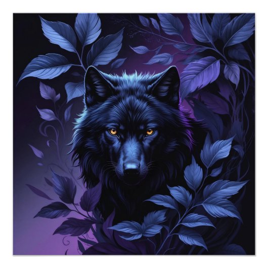 Loup noir poster (Vorderseite)