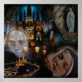 LOURDES COLLAGE POSTER (Vorne)