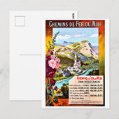 Lourdes, Frankreich, Vintage Reise Postkarte (Vorne/Hinten)