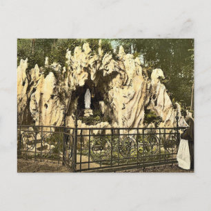 Lourdes-Grotte nahe dem Kloster Ingenbohl, Vierwal Postkarte