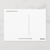 Lourdes, Pyrenäen - Stadt und Schloss Postkarte (Rückseite)