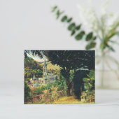 Lourdes, Rosenkirche Postkarte (Stehend Vorderseite)