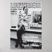LOU'S TAVERN POSTER (Vorne)
