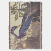 Lousiana Heron in Grau, Green und Blue von Audubon Decke (Vorderseite Vertikal)