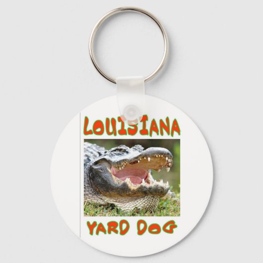 LOUSIANA YARD DOG SCHLÜSSELANHÄNGER (Vorderseite)